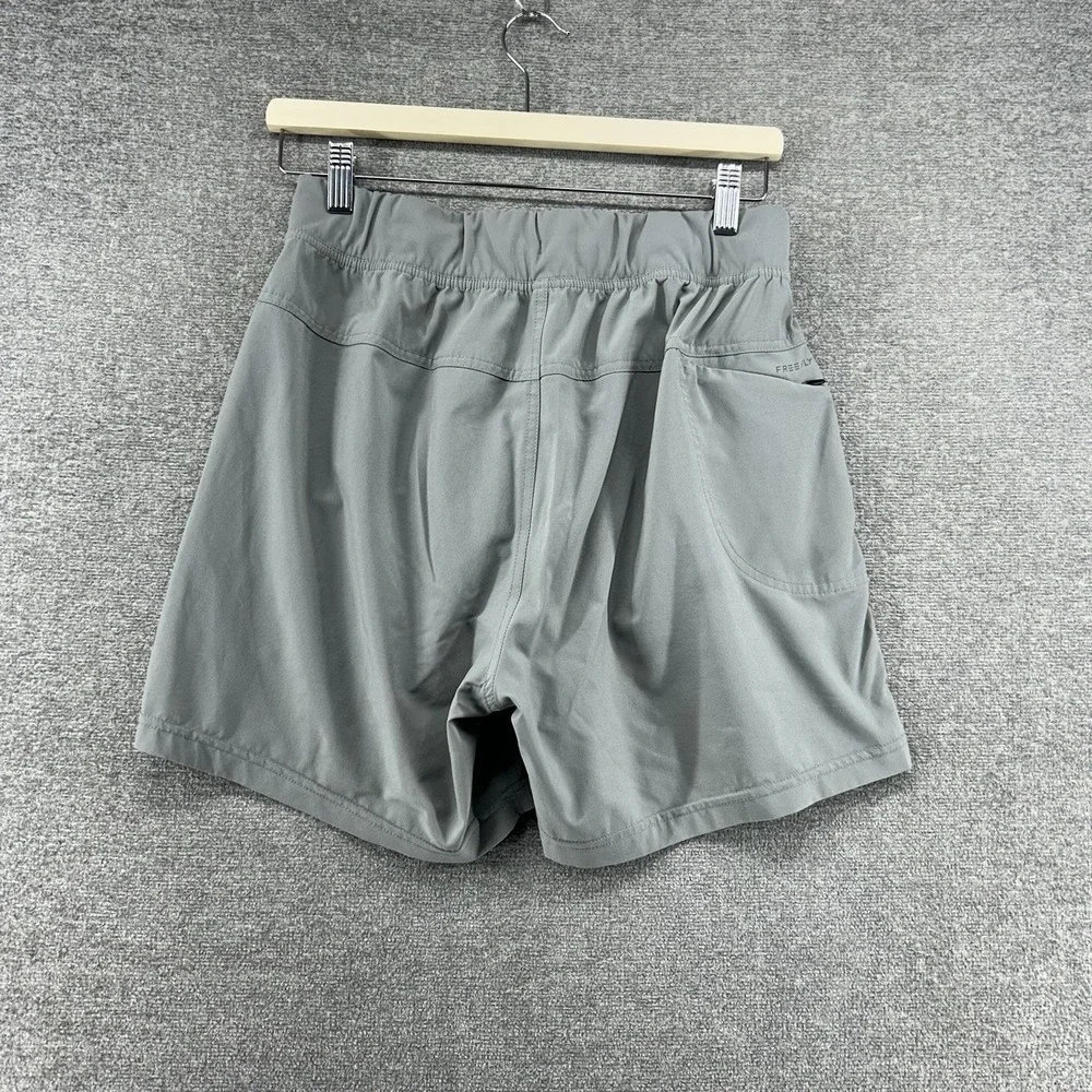 Free Fly‎ Shorts Men Size Small Gray Activewear Drawstrings Gym